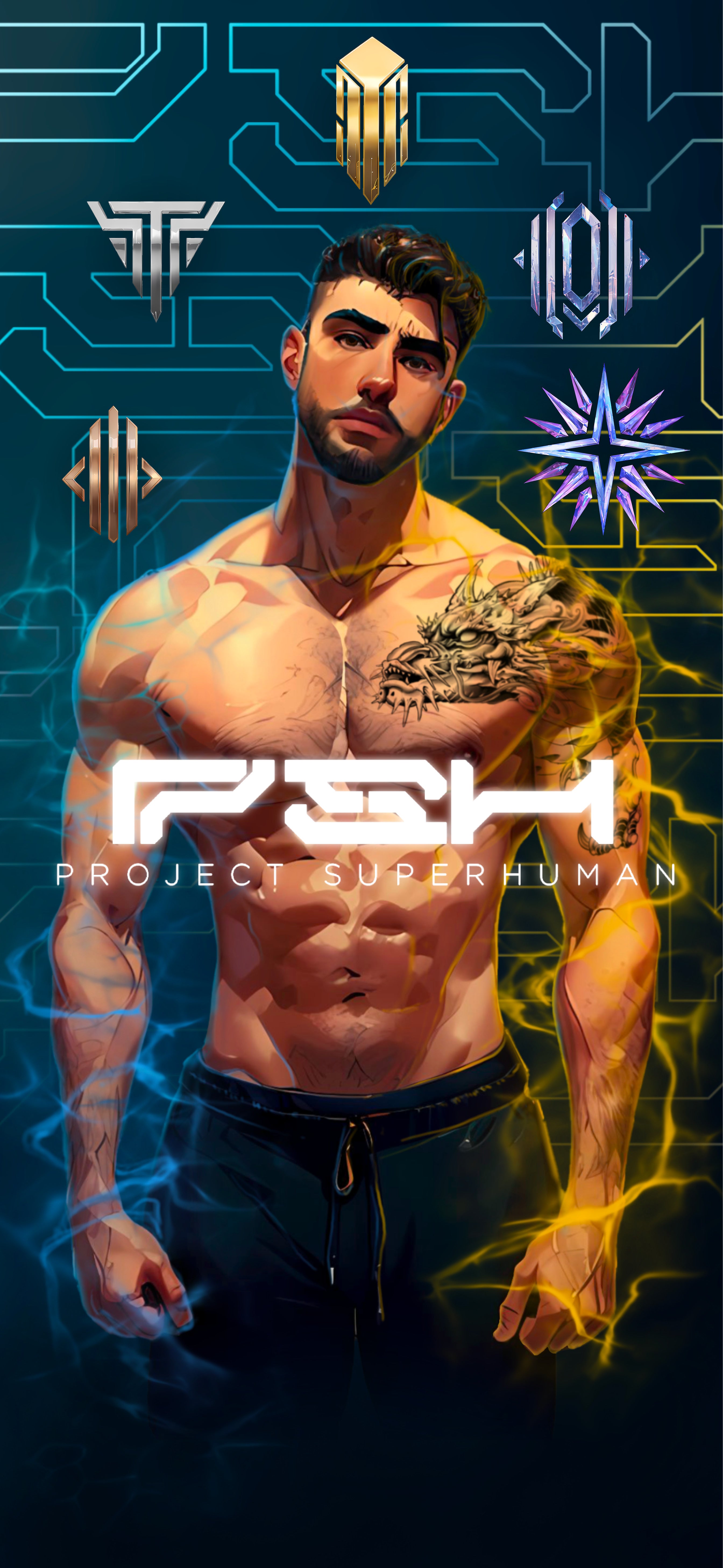 PROJECT SUPERHUMAN: Rang D-S (Bundle)